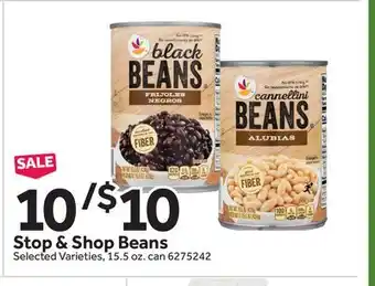 Stop&Shop Stop & shop beans offer