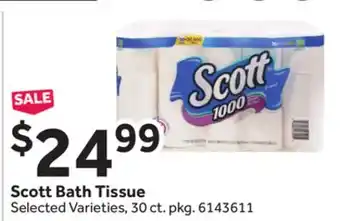 Stop&Shop Scott bath tissue offer