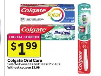 Stop&Shop Colgate oral care offer