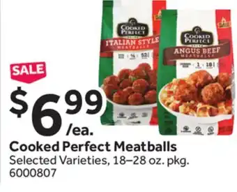 Stop&Shop Cooked perfect meatballs offer