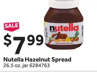 Stop&Shop Nutella hazelnut spread offer