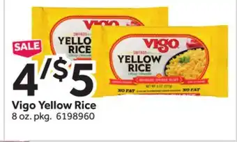 Stop&Shop Vigo yellow rice offer
