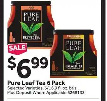 Stop&Shop Pure leaf tea 6 pack offer