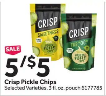 Stop&Shop Crisp pickle chips offer