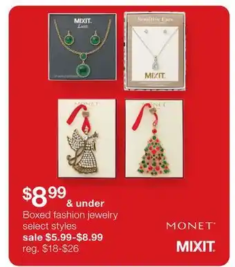 JC Penney Boxed fashion jewelry offer