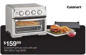 JC Penney Cuisinart airfryer oven with grill offer
