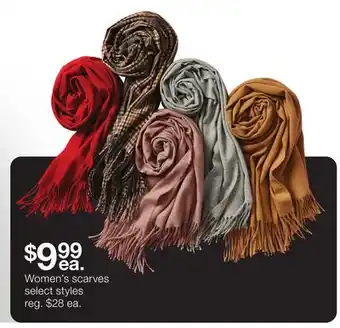 JC Penney Women's scarves offer