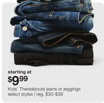 JC Penney Kids' thereabouts jeans or jeggings offer