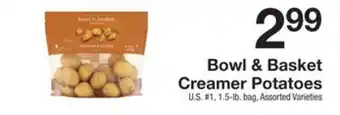 The Fresh Grocer Creamer potatoes offer