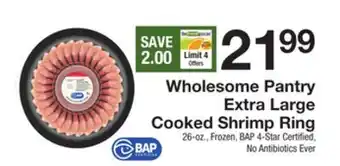 The Fresh Grocer Extra large cooked shrimp ring offer