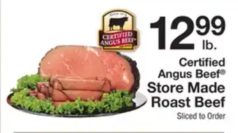 The Fresh Grocer Store made roast beef offer