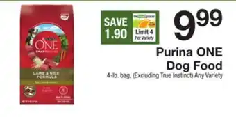 The Fresh Grocer One dog food offer