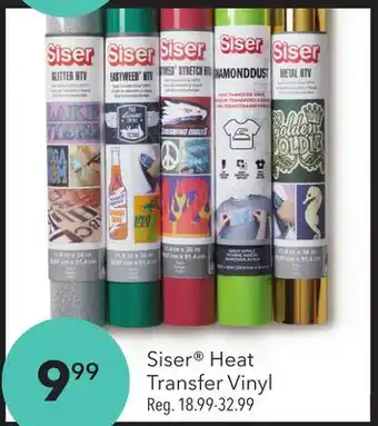 JOANN Siser heat transfer vinyl offer