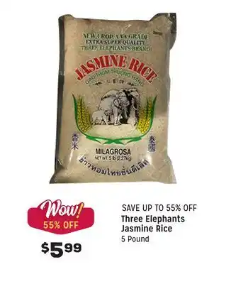Grocery Outlet Jasmine rice offer