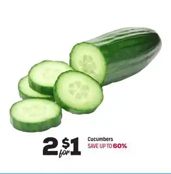 Grocery Outlet Cucumbers offer