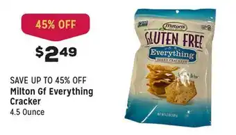 Grocery Outlet Gf everything cracker offer