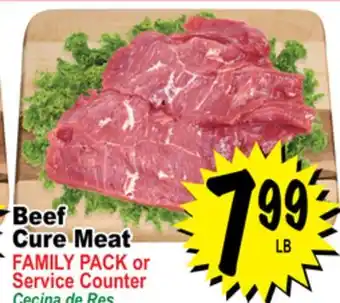 Superior Grocers Beef cure meat offer