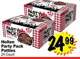 Superior Grocers Holten party pack patties offer