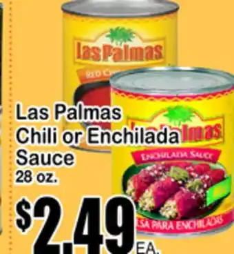 Superior Grocers Las palmas chili or enchilada sauce offer