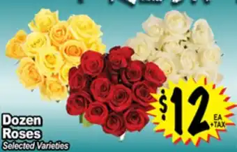 Superior Grocers Dozen roses offer