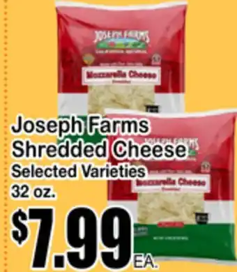 Superior Grocers Joseph farms shredded cheese offer