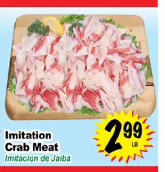 Superior Grocers Imitation crab meat offer