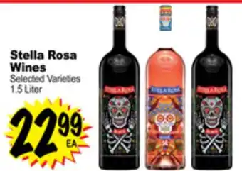 Superior Grocers Stella rosa wines offer