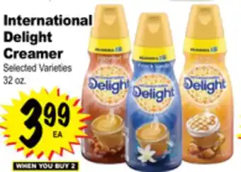 Superior Grocers International delight creamer offer