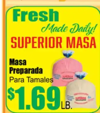 Superior Grocers Superior masa offer