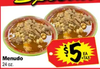 Superior Grocers Menudo offer