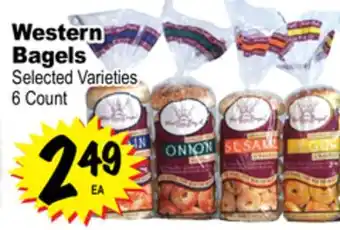 Superior Grocers Western bagels offer