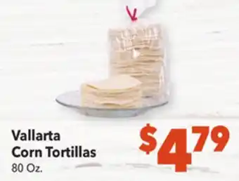 Vallarta Supermarkets Vallarta corn tortillas offer