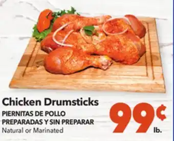 Vallarta Supermarkets Chicken drumsticks/piernitas de pollo offer