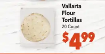 Vallarta Supermarkets Vallarta flour tortillas offer