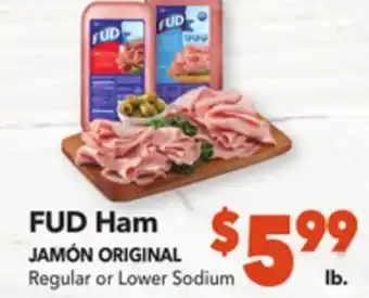 Vallarta Supermarkets Fud ham/jamón original offer