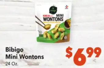 Vallarta Supermarkets Bibigo mini wontons offer