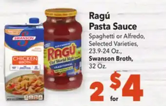 Vallarta Supermarkets Ragú pasta sauce offer