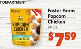 Vallarta Supermarkets Foster farms popcorn chicken offer