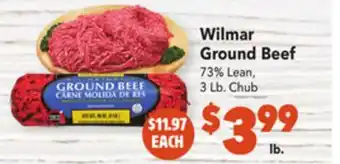 Vallarta Supermarkets Wilmar ground beef offer