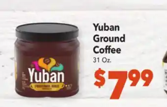 Vallarta Supermarkets Yuban ground coffee offer
