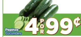 El Super Fresh Cucumbers offer