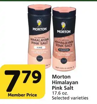 Vons Morton himalayan pink salt offer