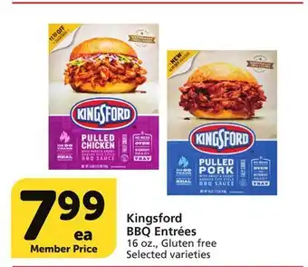 Vons Kingsford bbq entrées offer