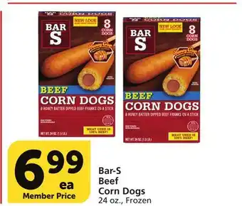 Vons Bar-s beef corn dogs offer