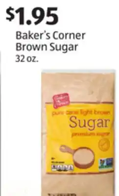 Aldi Baker's corner brown sugar offer