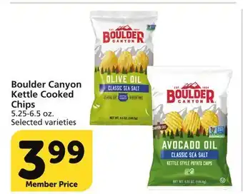 Vons Boulder canyon kettle cooked chips offer