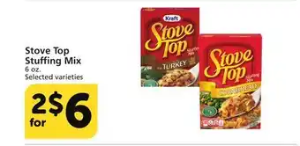 Albertsons Stove top stuffing mix offer