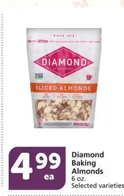 Albertsons Diamond baking almonds offer