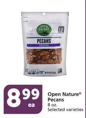 Albertsons Open nature pecans offer