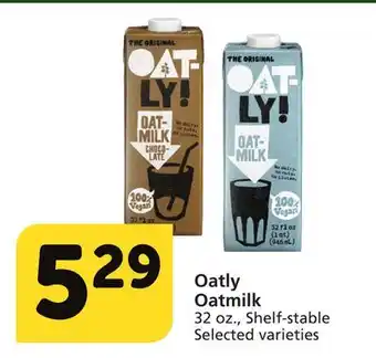 Albertsons Oatly oatmilk offer